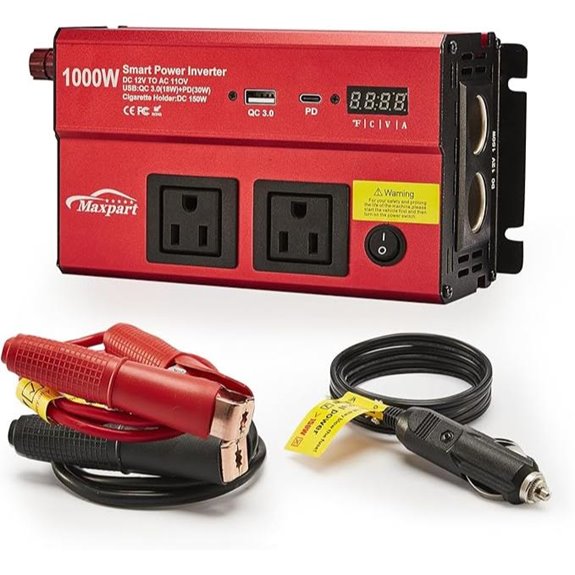 TWING 1000W Car Power Inverter with USB & AC