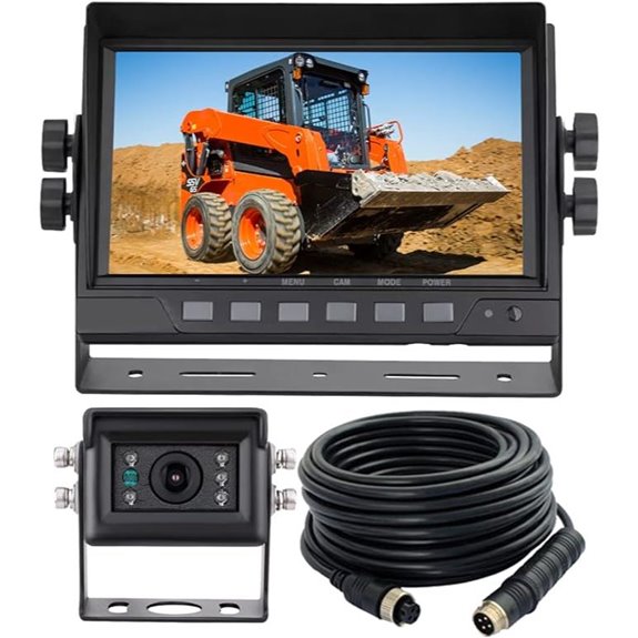 7 1080P AHD Backup Camera System with Night Vision