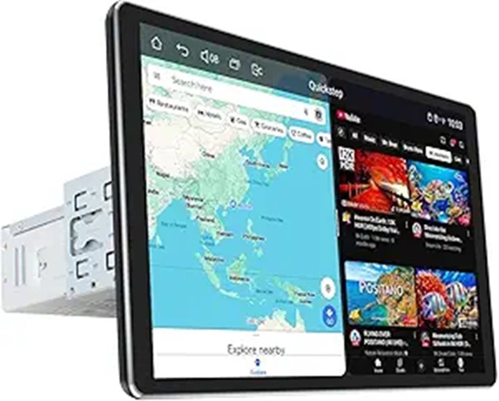 Joying 10.1 Car Stereo with Carplay & Android Auto