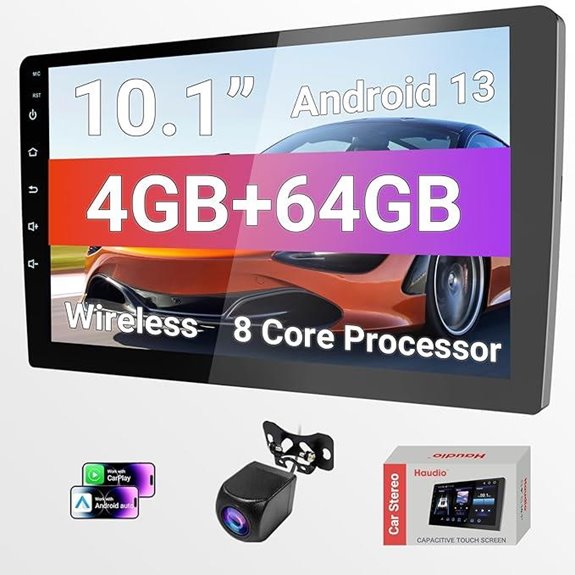 10.1 Inch HD Carplay Screen with GPS and Backup Camera