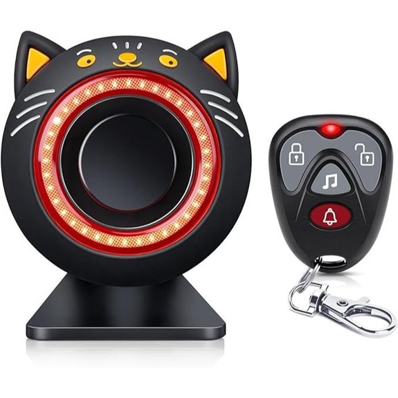 Electop 120dB Car Alarm System with Remote and Motion