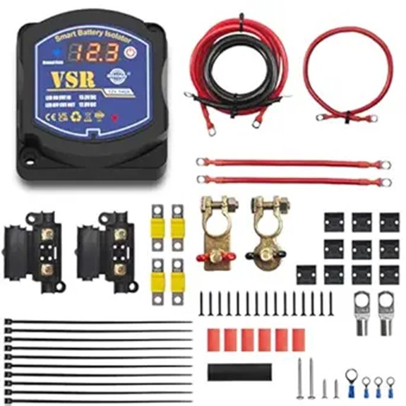 Dual Battery Isolator Kit 12V 140amp