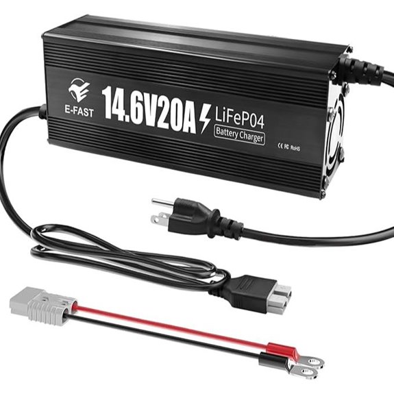 12V 20A Lithium Battery Charger for LiFePO4 Batteries