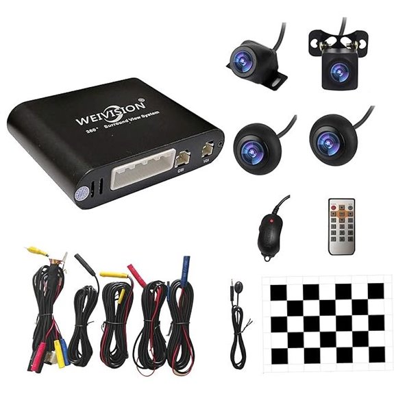 Universal 360° Bird View Car DVR Camera System