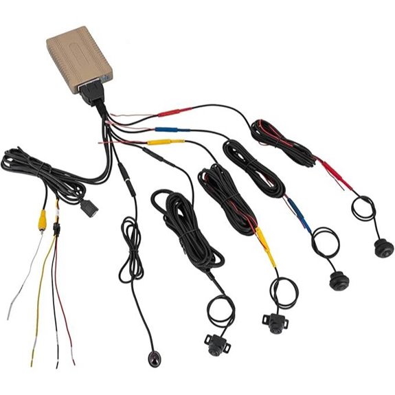 360° Bird View Car DVR with Night Vision