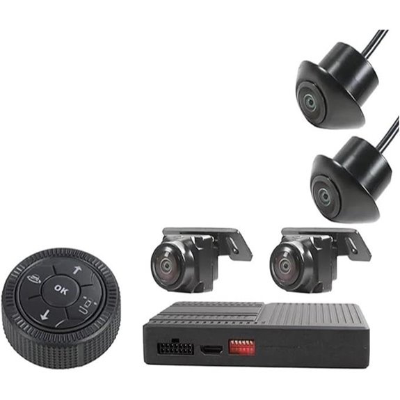 AI 360° Panoramic 3D Car Camera System