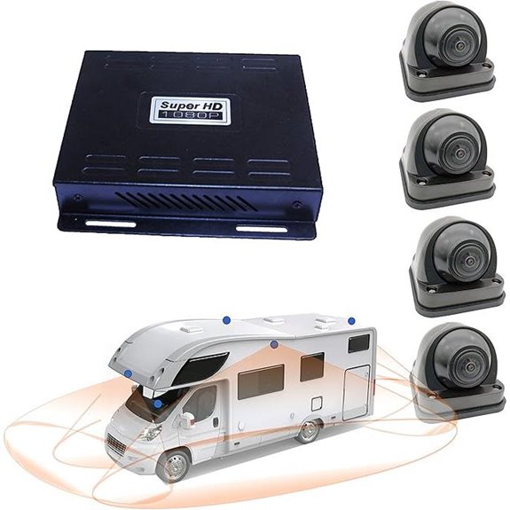 360° Bird View Car DVR Camera for Bus and Truck