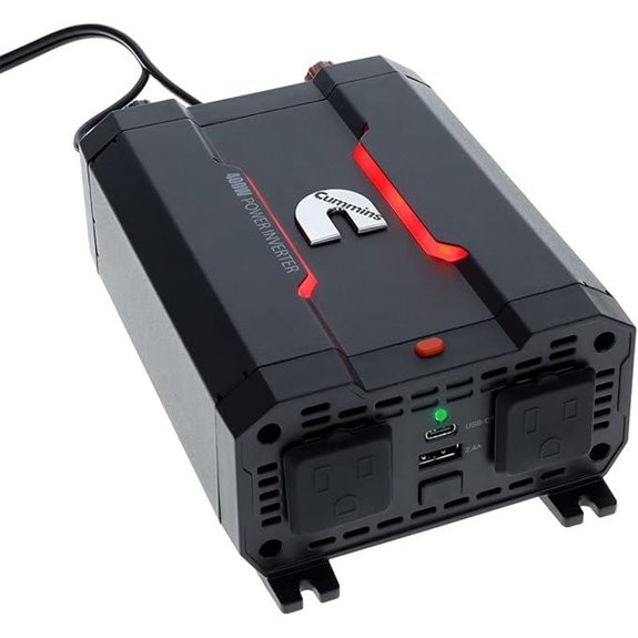 Cummins 400W Car Inverter with USB and AC Ports