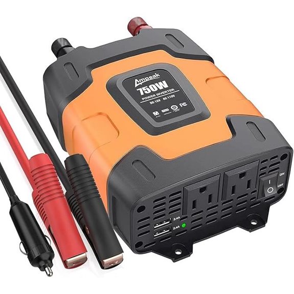 Ampeak 750W Car Power Inverter with USB & AC