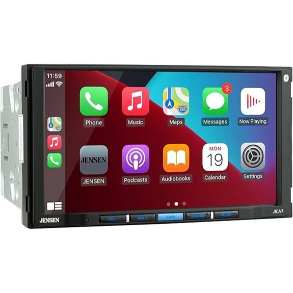 JENSEN 7-inch CarPlay/Android Auto Touchscreen Stereo