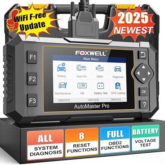 FOXWELL NT624 Elite OBD2 Scanner with All System Resets