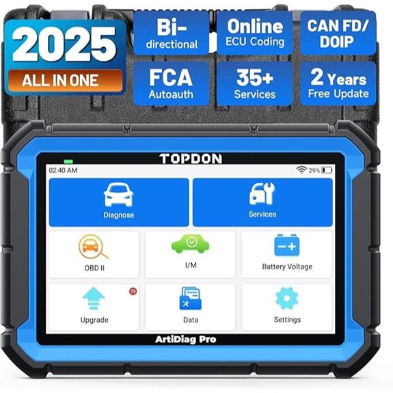 TOPDON ArtiDiag Pro OBD2 Scanner with ECU Coding