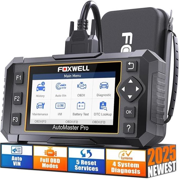 FOXWELL NT614 Elite OBD2 Scanner with Live Data