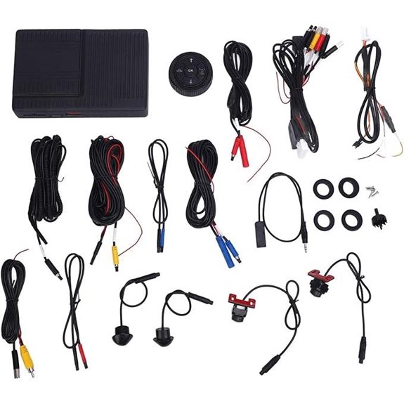 360° Car Rear View Camera System with AI Detection