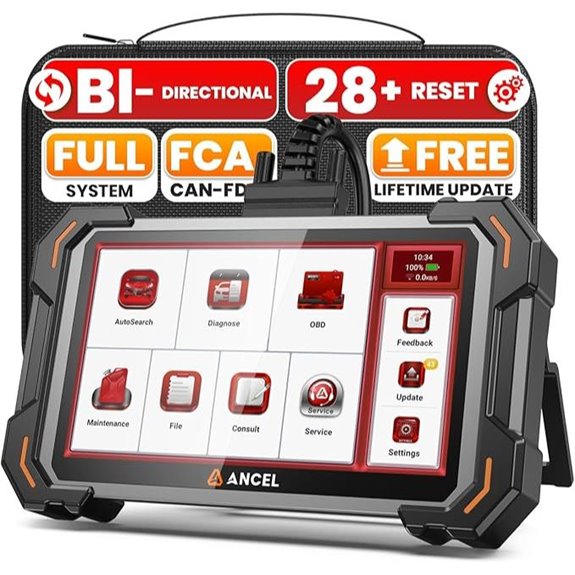 ANCEL DS500 Elite OBD2 Car Diagnostic Scanner