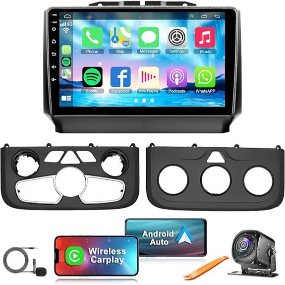 Android 13 Car Radio for Dodge RAM 1500/2500/3500