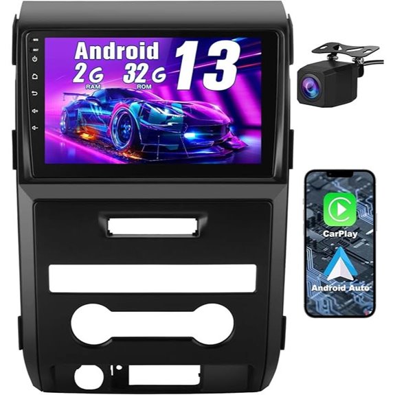 AWESAFE Android 13 Car Stereo for Ford F150