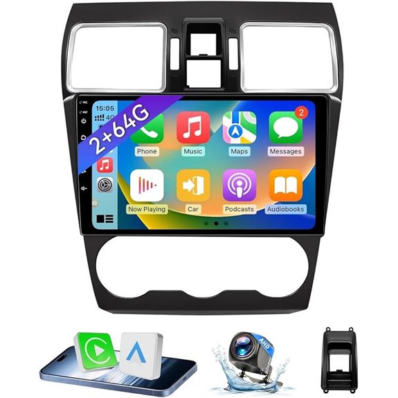 Android 13 Car Stereo with Touch Screen & CarPlay