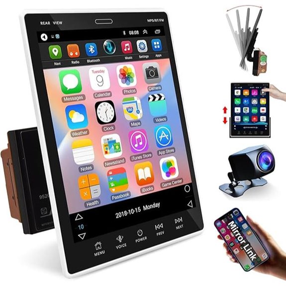 Rimoody 2G+32G Android Car Stereo with Backup Camera