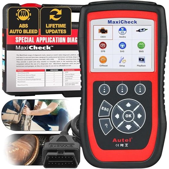 Autel MaxiCheck PRO Auto Bleed & Diagnostic Scanner