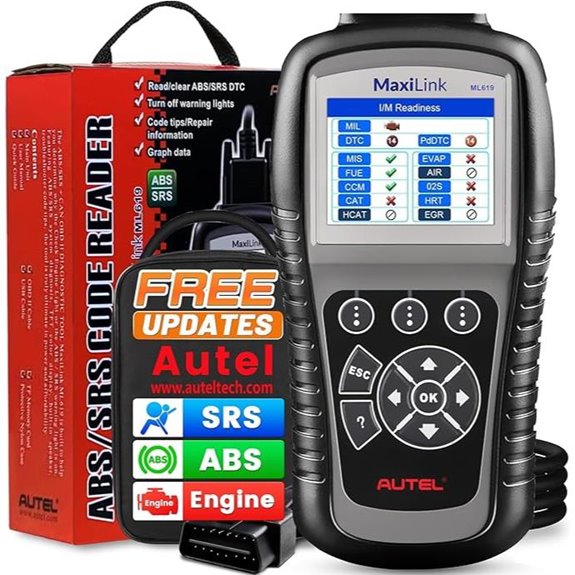 Autel Maxilink ML619 OBD2 Scanner with Diagnoses