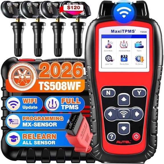 Autel MaxiTPMS TS508WF Kit with 4 Sensors and WiFi