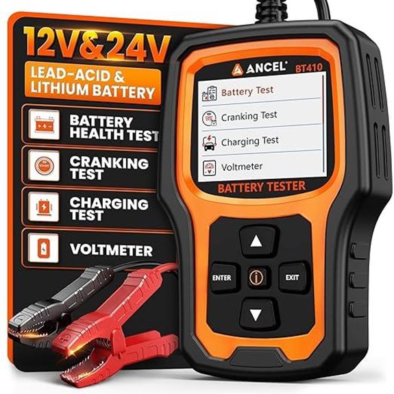 ANCEL BT410 Car Battery Tester for Automotive Batteries