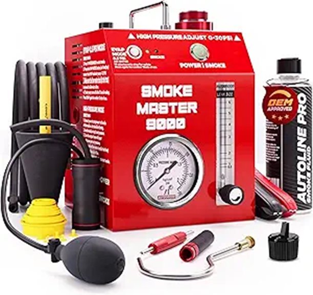 Automotive Evap Smoke Machine 2-in-1 Leak Detector