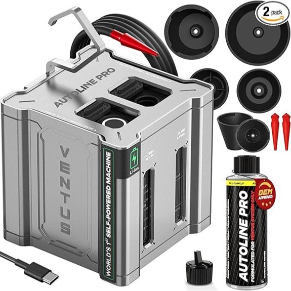 AutoLine Pro Smoke Machine Leak Tester with Air Compressor