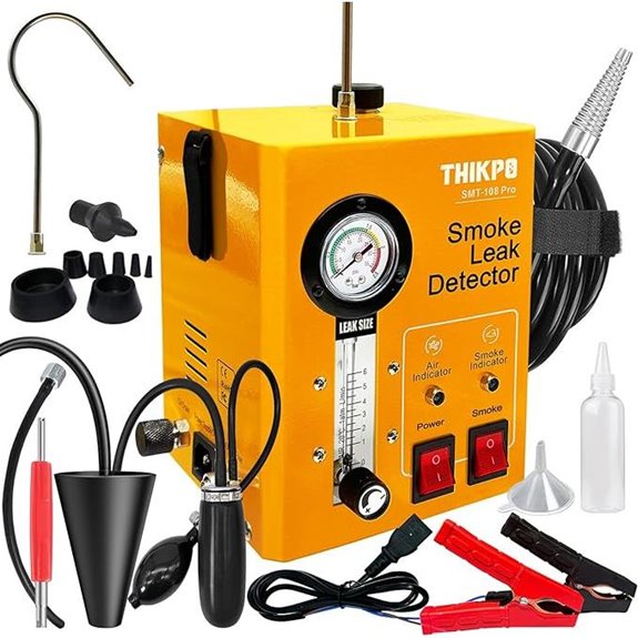 THIKPO Automotive Smoke Machine with Built-in Compressor