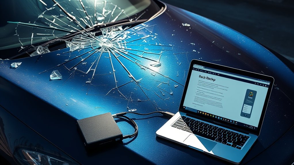 back up to secure cloud