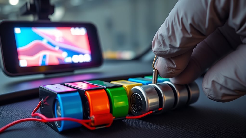 backup batteries and supercapacitors