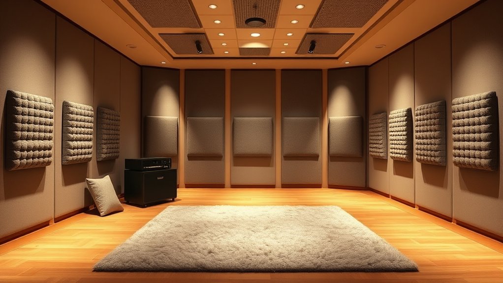 bass traps and boundary damping
