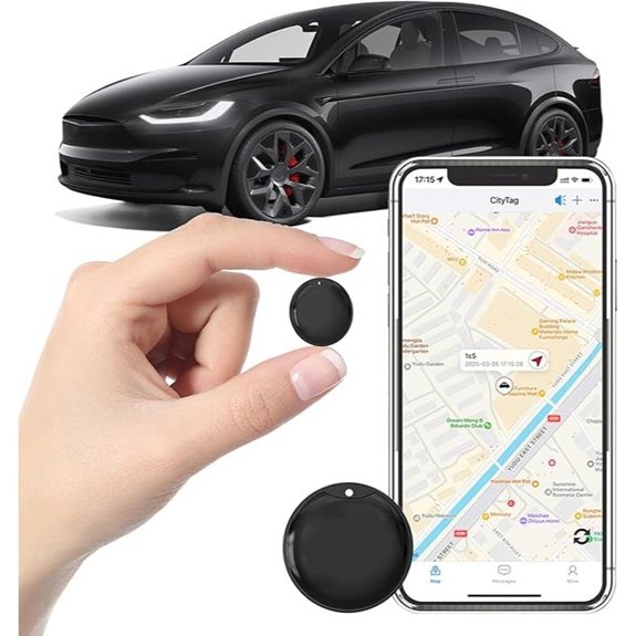 Mini Vehicle GPS Tracker No Monthly Fee Black