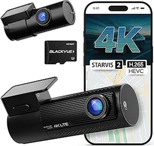 BlackVue DR970X-2CH LTE Plus Dash Cam (64GB)