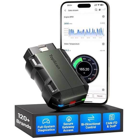 TOPDON Topscan Master OBD2 Bluetooth Scanner