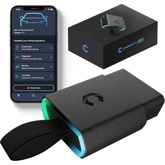 Carista EVO Bluetooth OBD2 Diagnostic Scanner