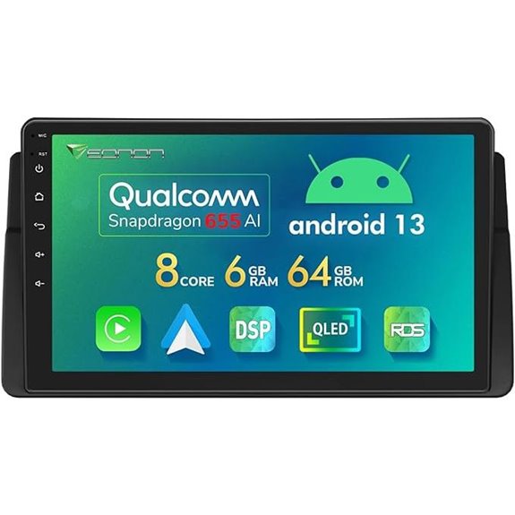 Eonon 6+64GB Car Stereo for BMW E46