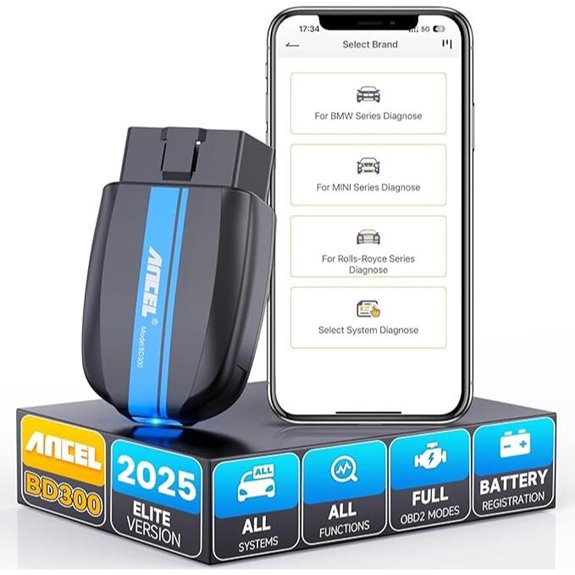 ANCEL BD300 BMW OBD2 Scanner Full System Diagnostic Tool