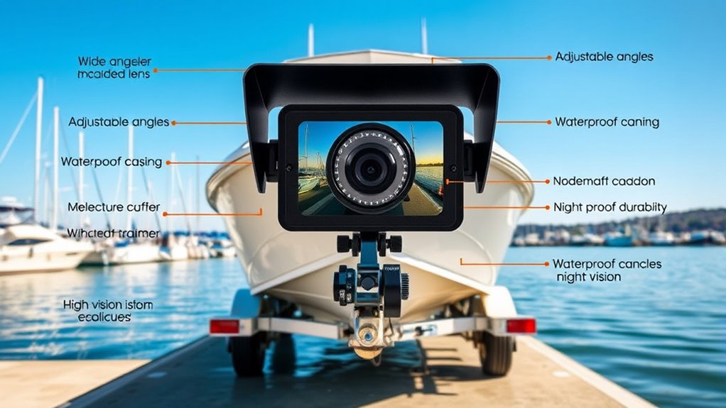 boat trailer backup camera considerations