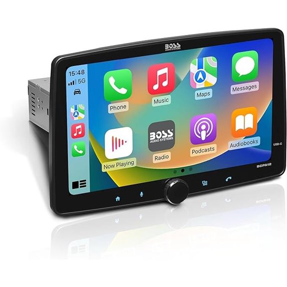 BOSS Car Stereo with Touchscreen and Bluetooth
