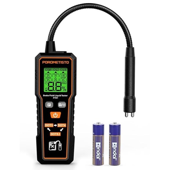 FT01 Brake Fluid Tester with Flashlight and Probe