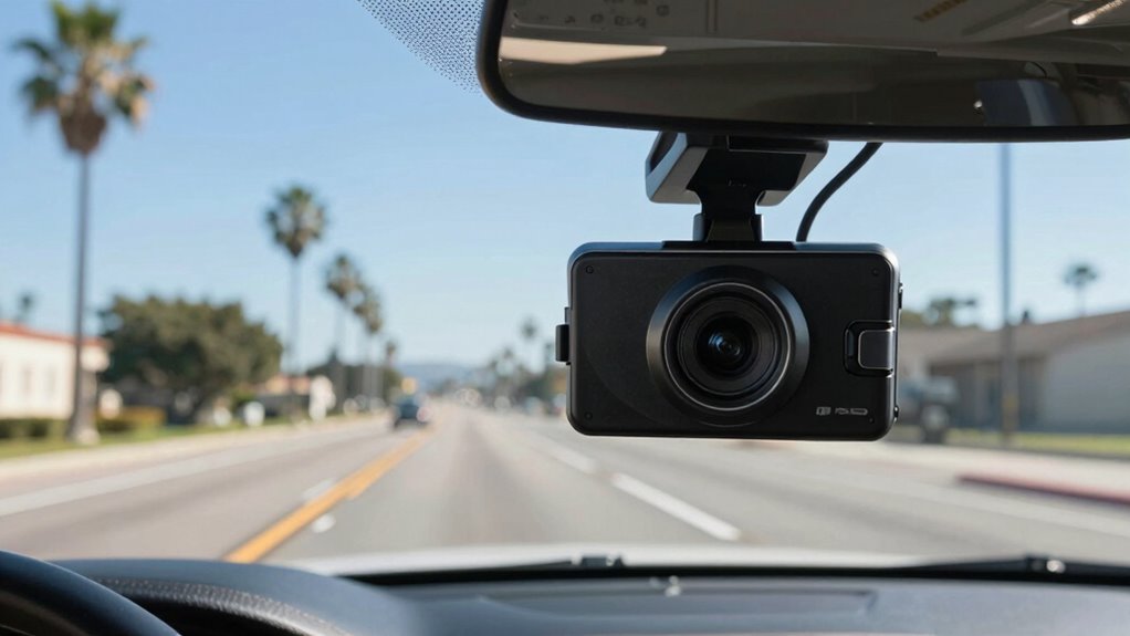 california dash cam regulations