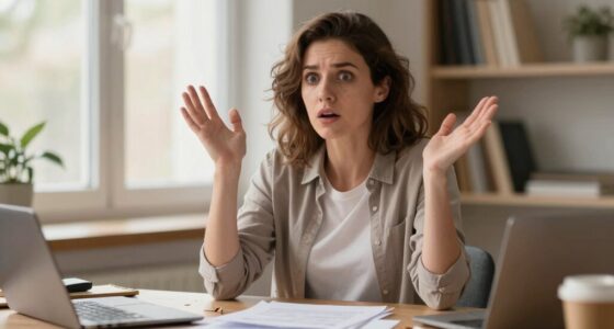 calmly address minor mishaps