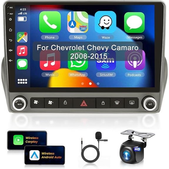 Chevrolet Camaro 2008-2015 Android Car Stereo with Touchscreen