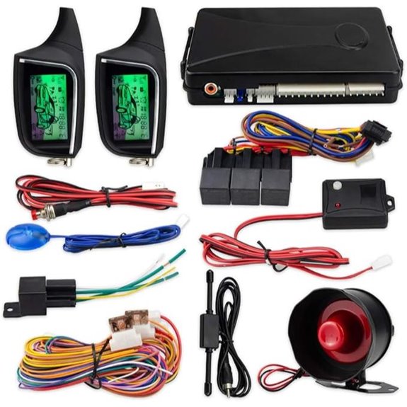EASYGUARD EC205 Car Alarm System with LCD Pager