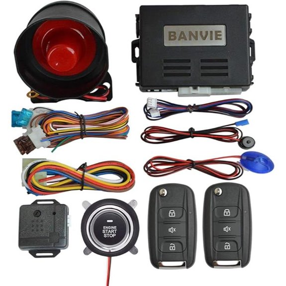 BANVIE Car Alarm System with Remote Start