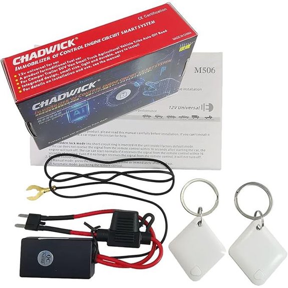 CHADWICK Car Immobilizer Anti-Theft Alarm System