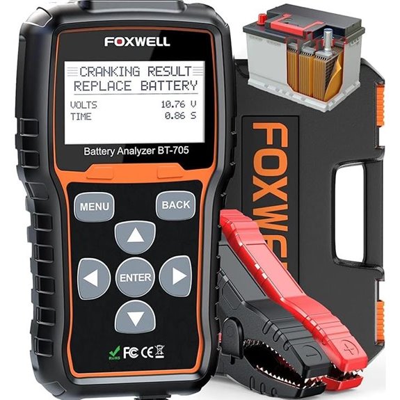 FOXWELL BT705 Car Battery & Alternator Tester