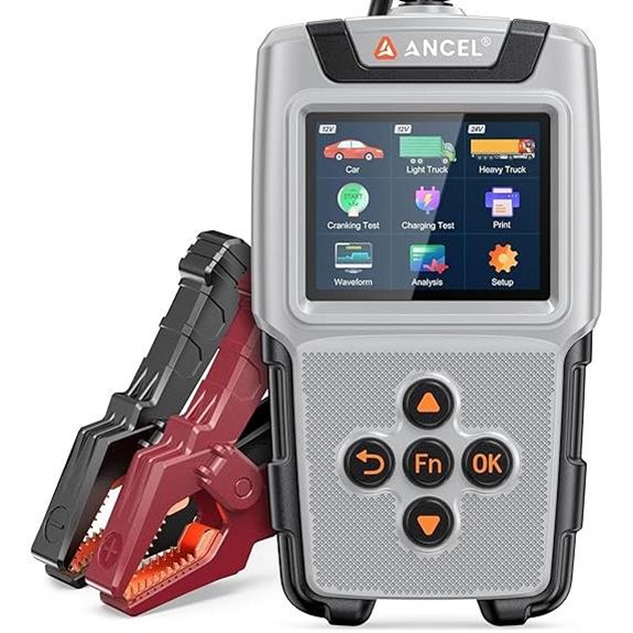 ANCEL BA101 Car Battery Tester with Color Display